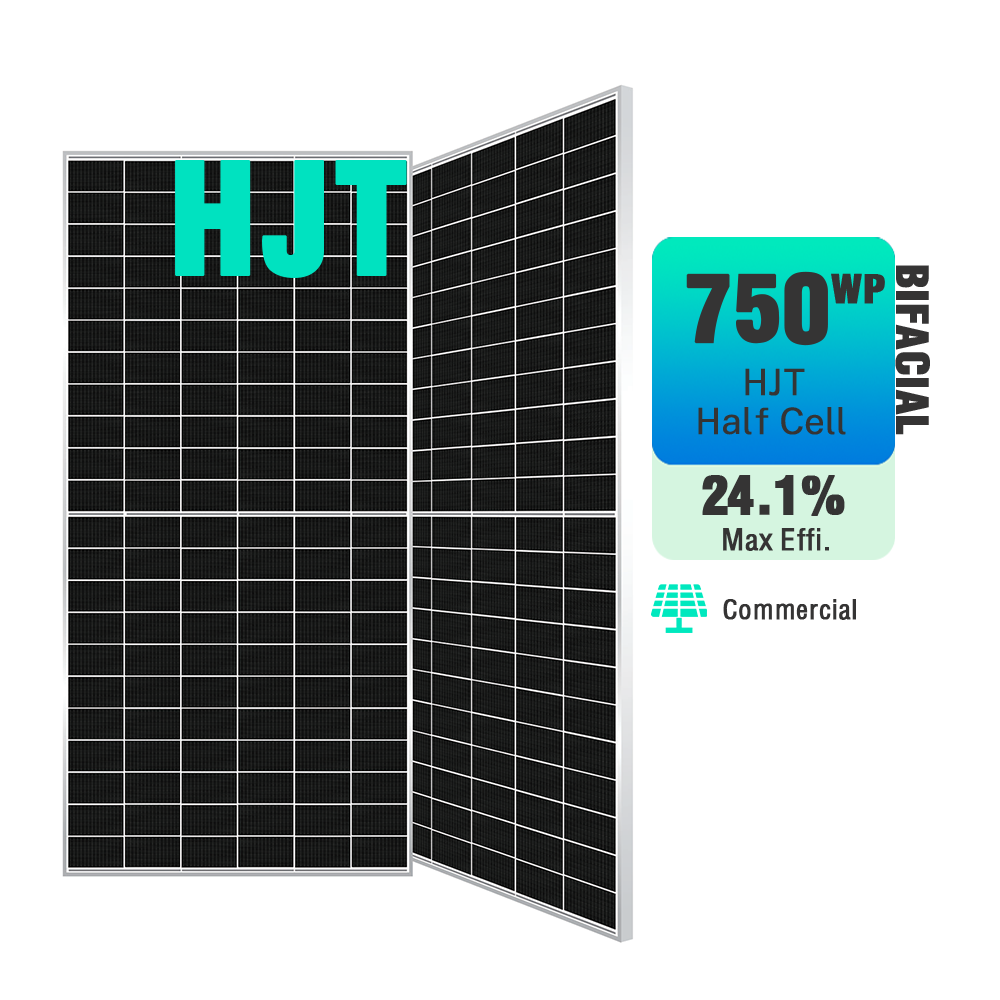 Panneau HJT Bifacial Double Verre